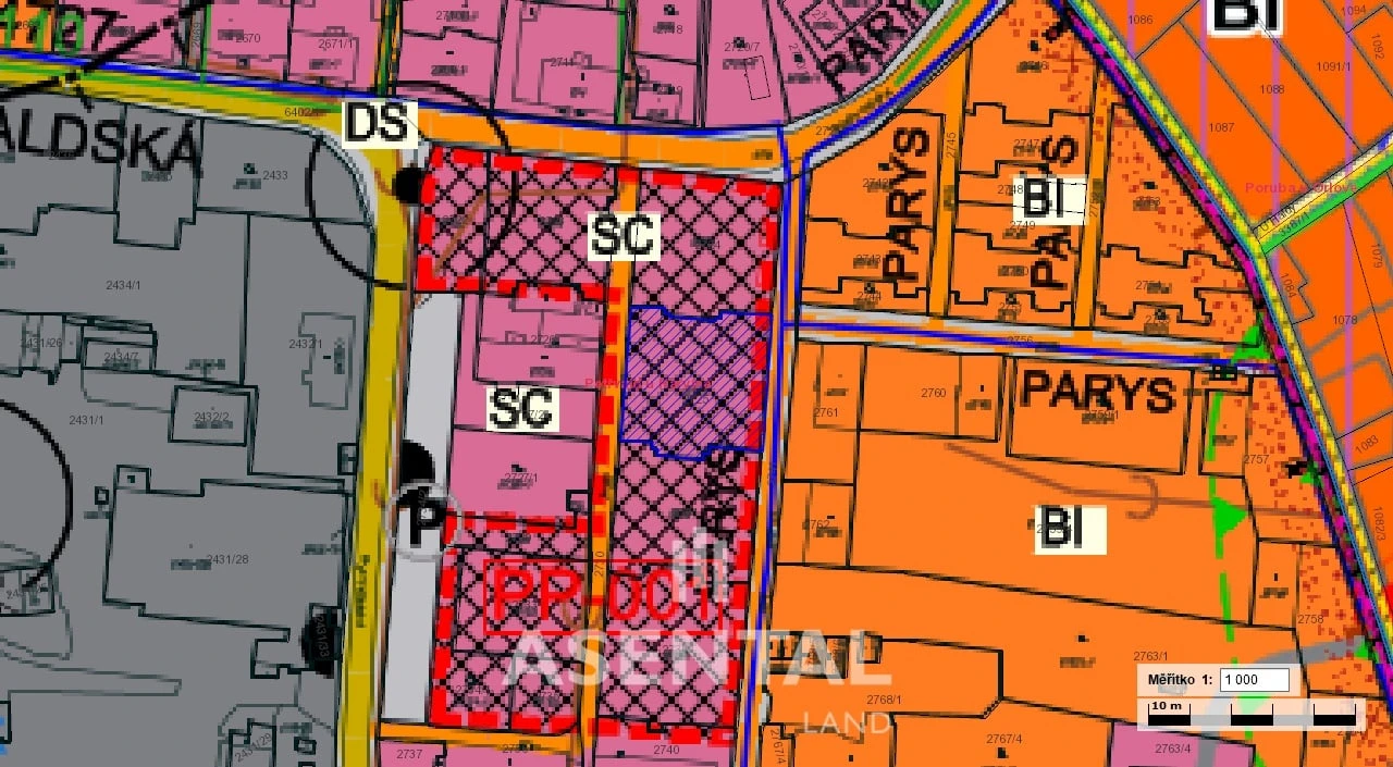 Prodej pozemku o výměře 1 146 m² v k.ú. Petřvald u Karviné
