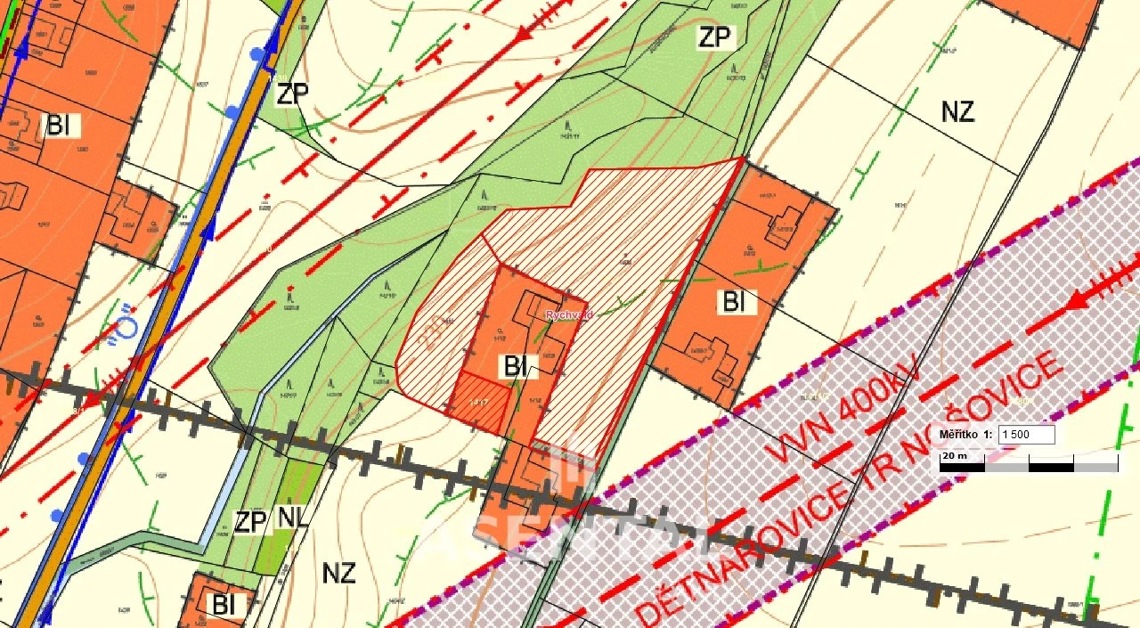 Prodej pozemků, 9 533 m²  Rychvald