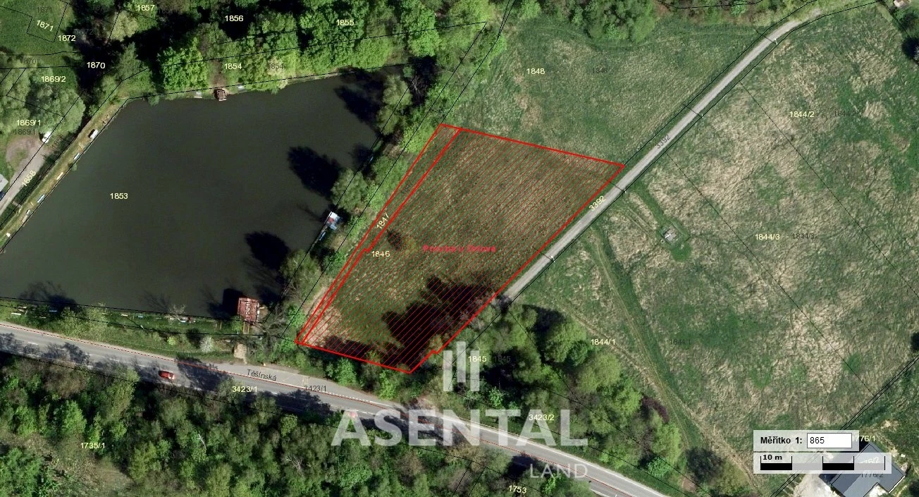 Prodej pozemků, 4 096 m²  Poruba u Orlové