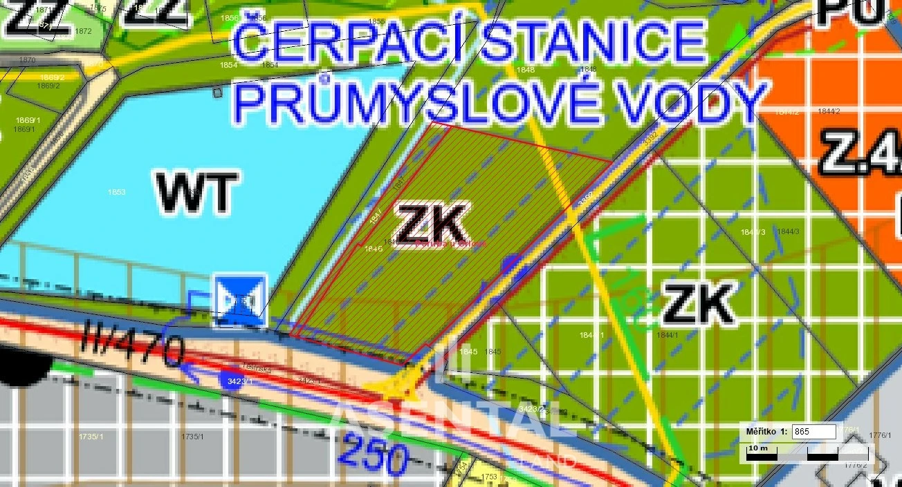 Prodej pozemků, 4 096 m²  Poruba u Orlové