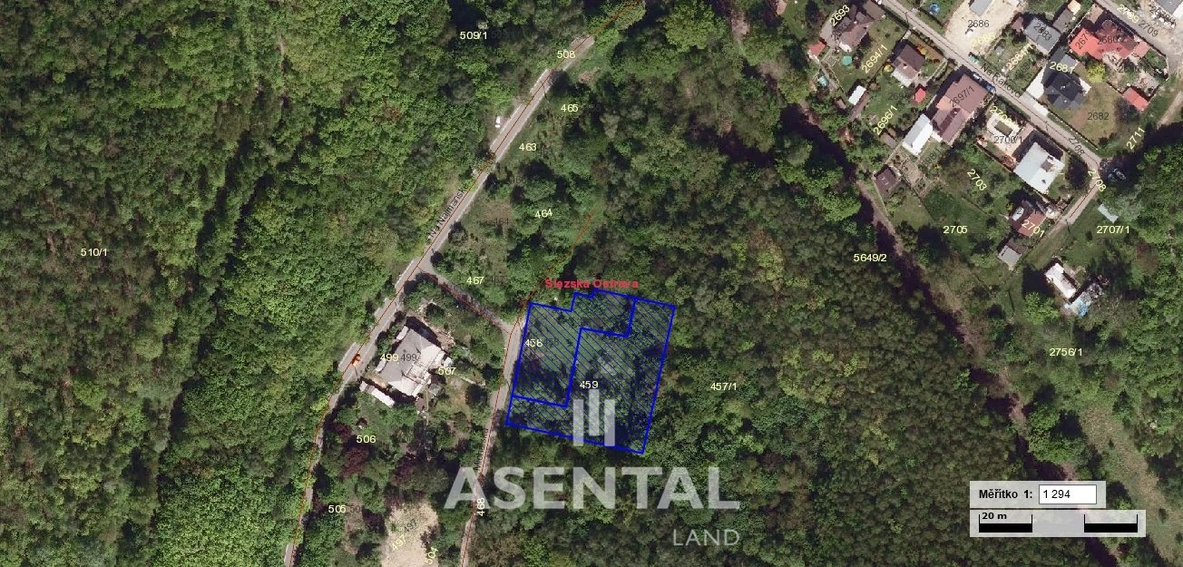 Prodej pozemků, 2 800 m² - Ostrava - Slezská Ostrava