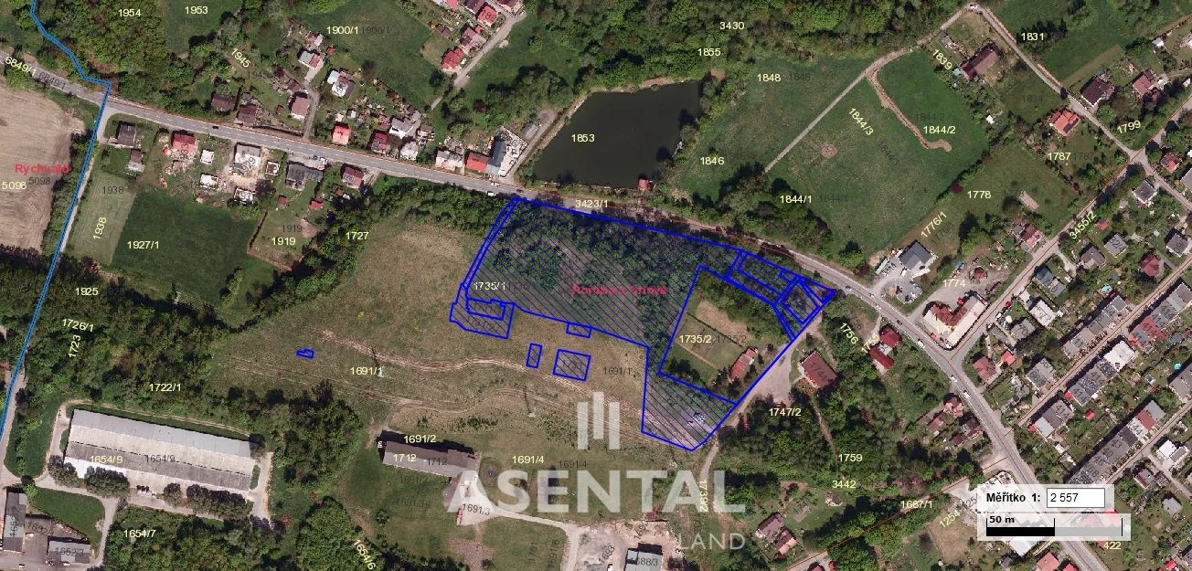 Prodej pozemků, 19 948 m²  Poruba u Orlové