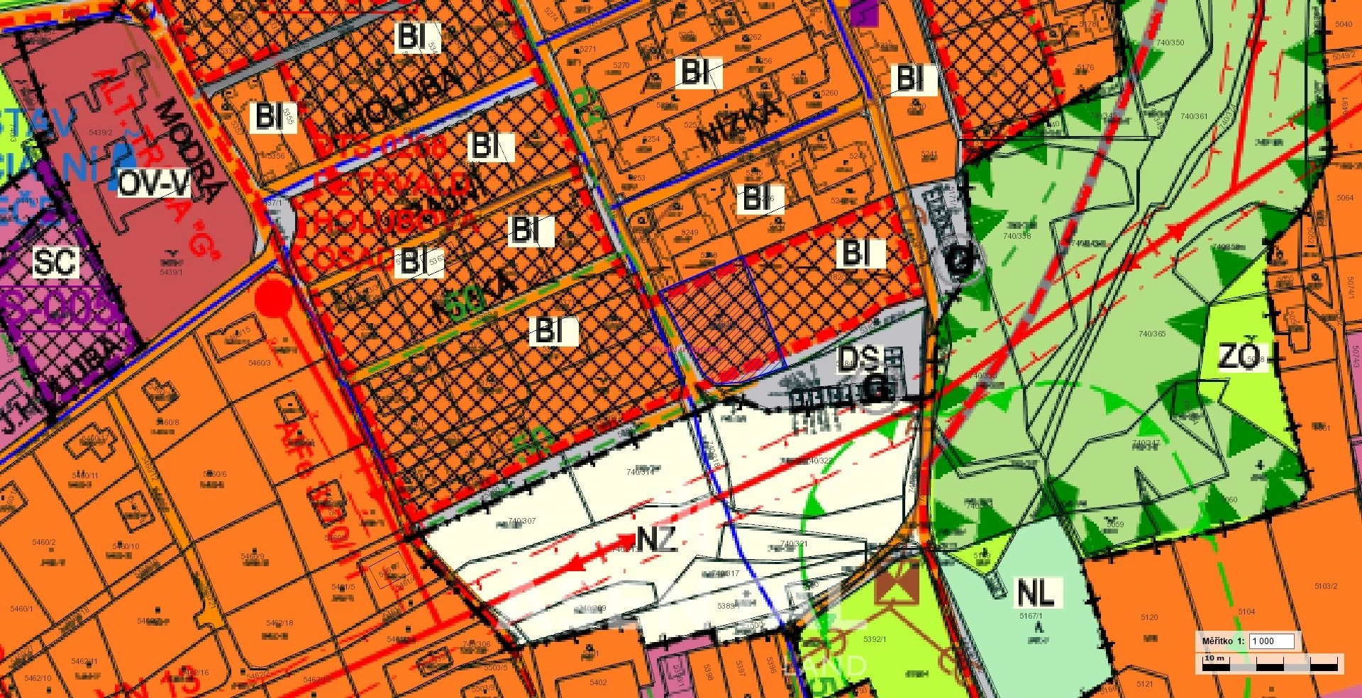 Prodej pozemku o výměře 1 339 m² v k.ú. Petřvald u Karviné