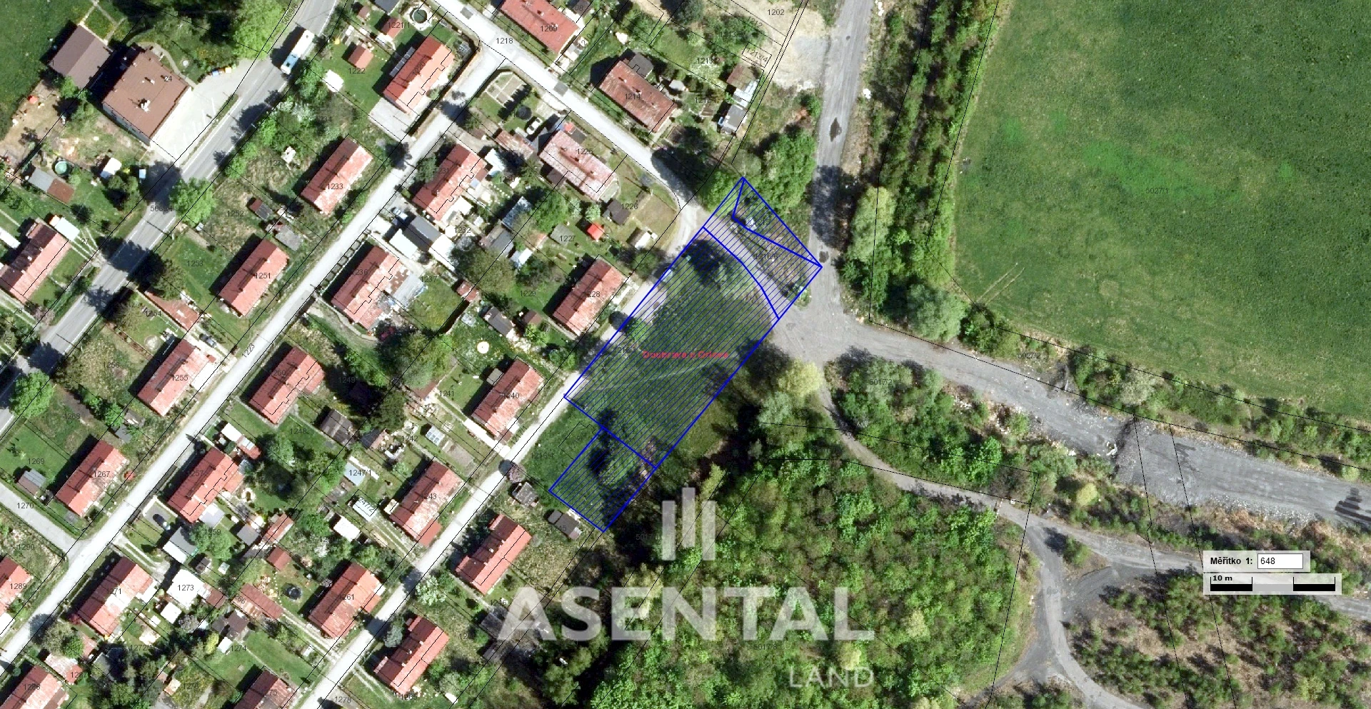 Prodej pozemků, 2 160 m² Doubrava u Orlové